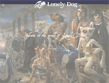 Tablet Screenshot of lonelydog.com